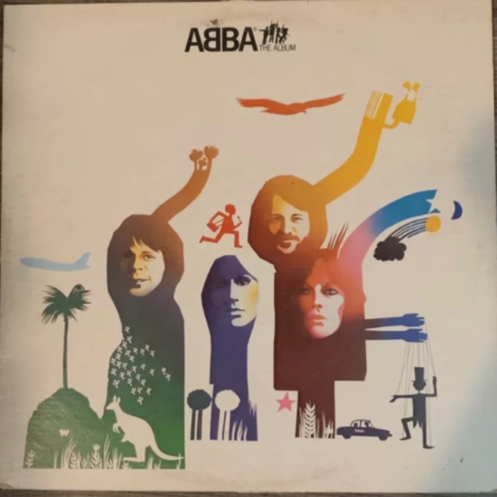 ABBA the album 1977 VG+ rating original